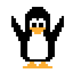 Un pingüino bailando